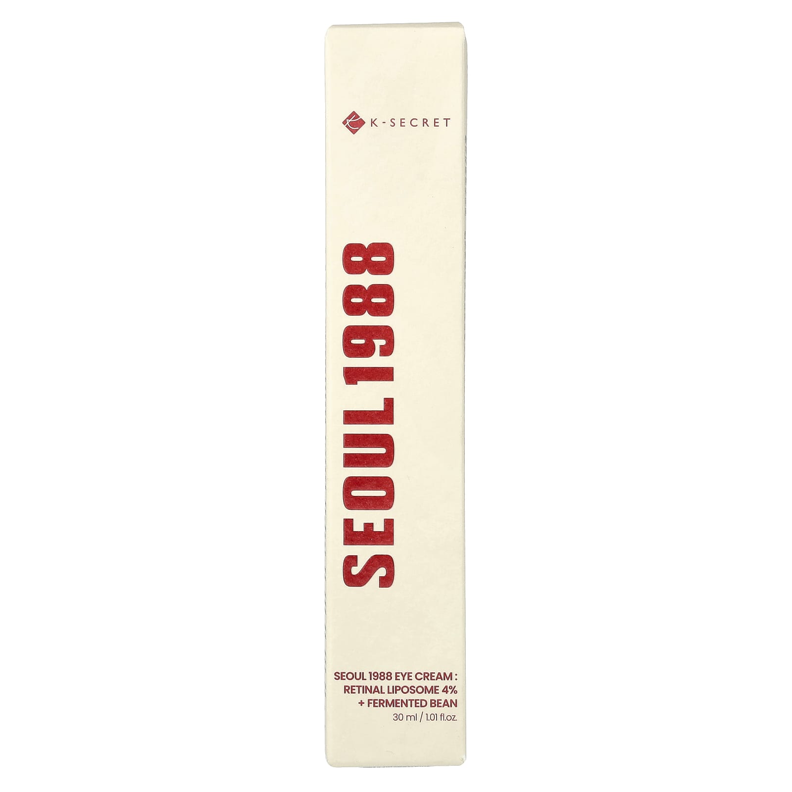 KSECRET Seoul 1988 Eye Cream – Crème Contour des Yeux au Rétinal Liposome 4% & Haricot Fermenté | Anti-Rides & Anti-Cernes | K-Beauty Maroc