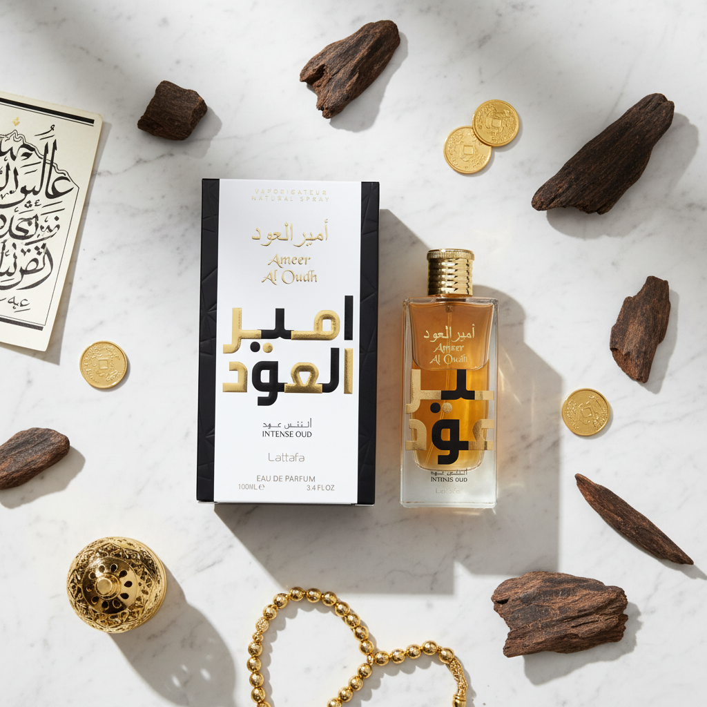 Ameer Al Oudh Intense Oud - Parfum Oriental Unisex 100ml | Lattafa Maroc