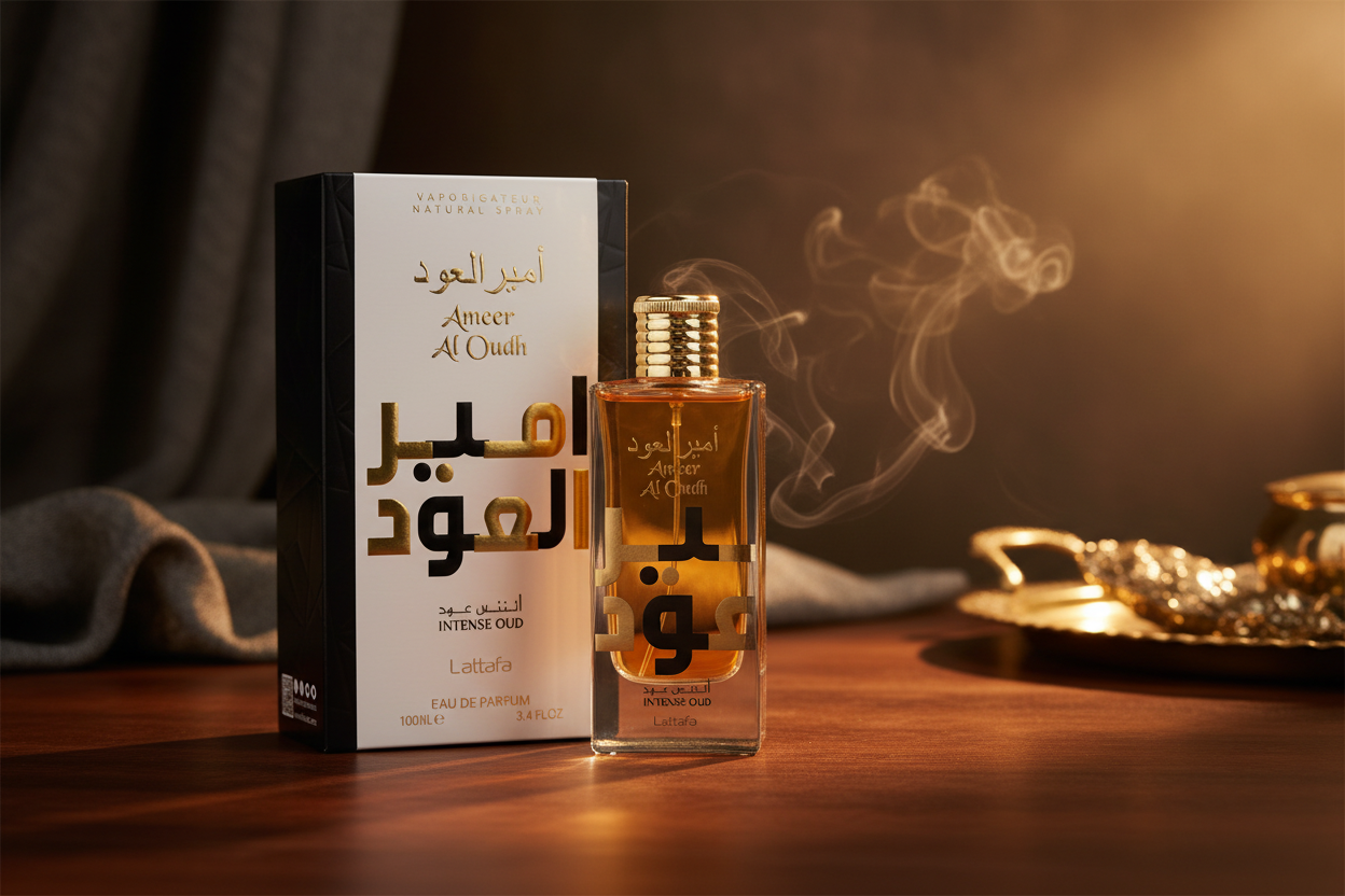Ameer Al Oudh Intense Oud - Parfum Oriental Unisex 100ml | Lattafa Maroc