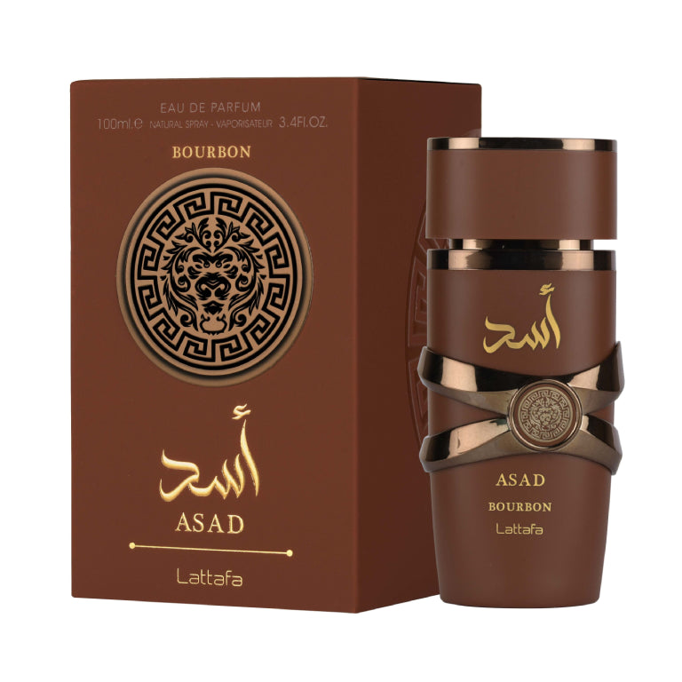 ASAD BOURBON 100ML – Eau de Parfum Homme Intense & Élégante | Parfum Oriental Lattafa Original au Maroc