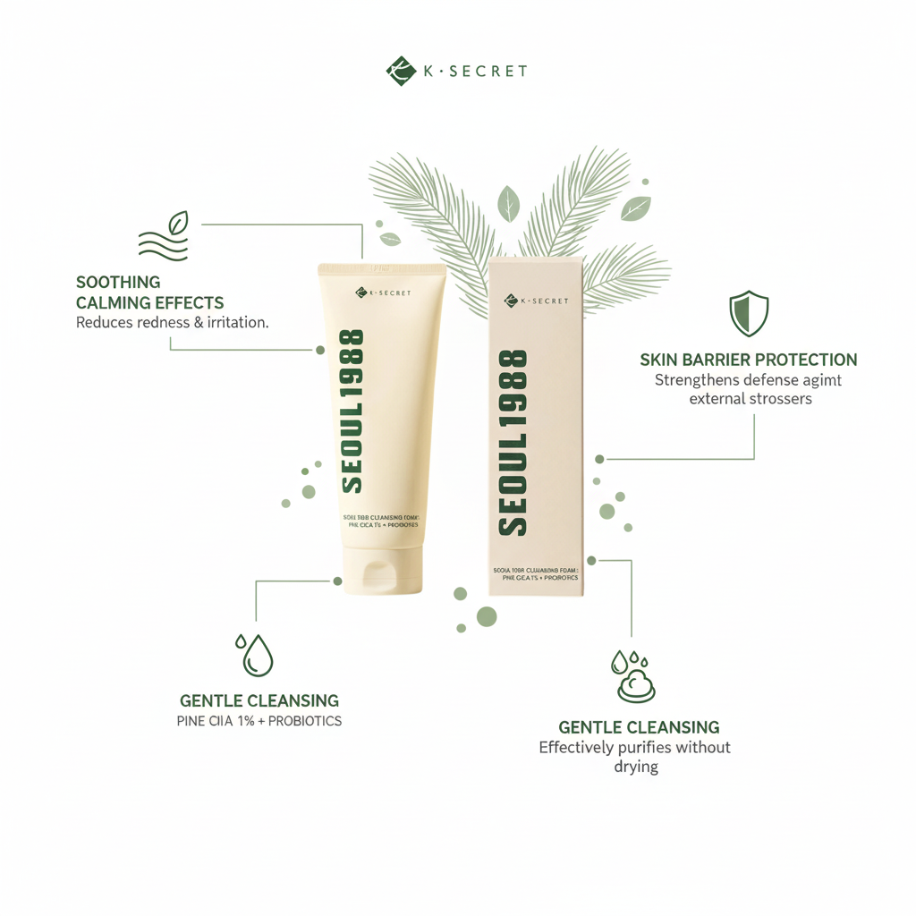 Bénéfices - Pine CICA & Probiotiques