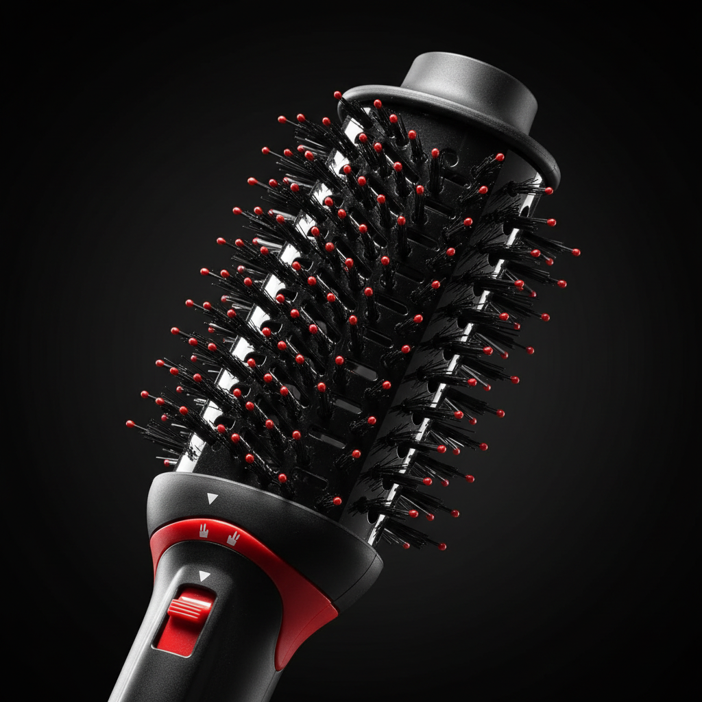 Brosse Soufflante ENZO One-Step 2-en-1 Plus – Brosse Lissante & Sèche-Cheveux Professionnelle | Volume & Brillance – Maroc