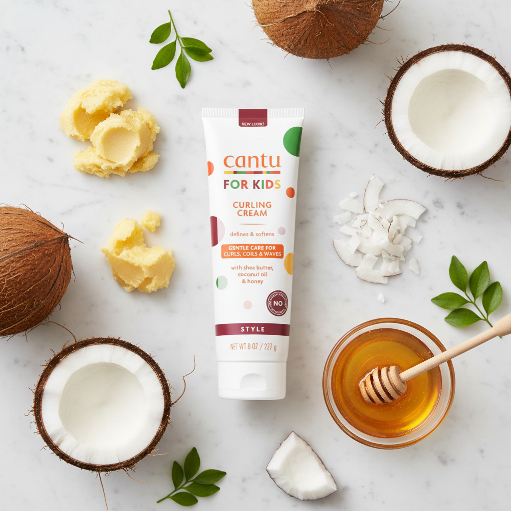 Cantu For Kids – Flat lay ingrédients