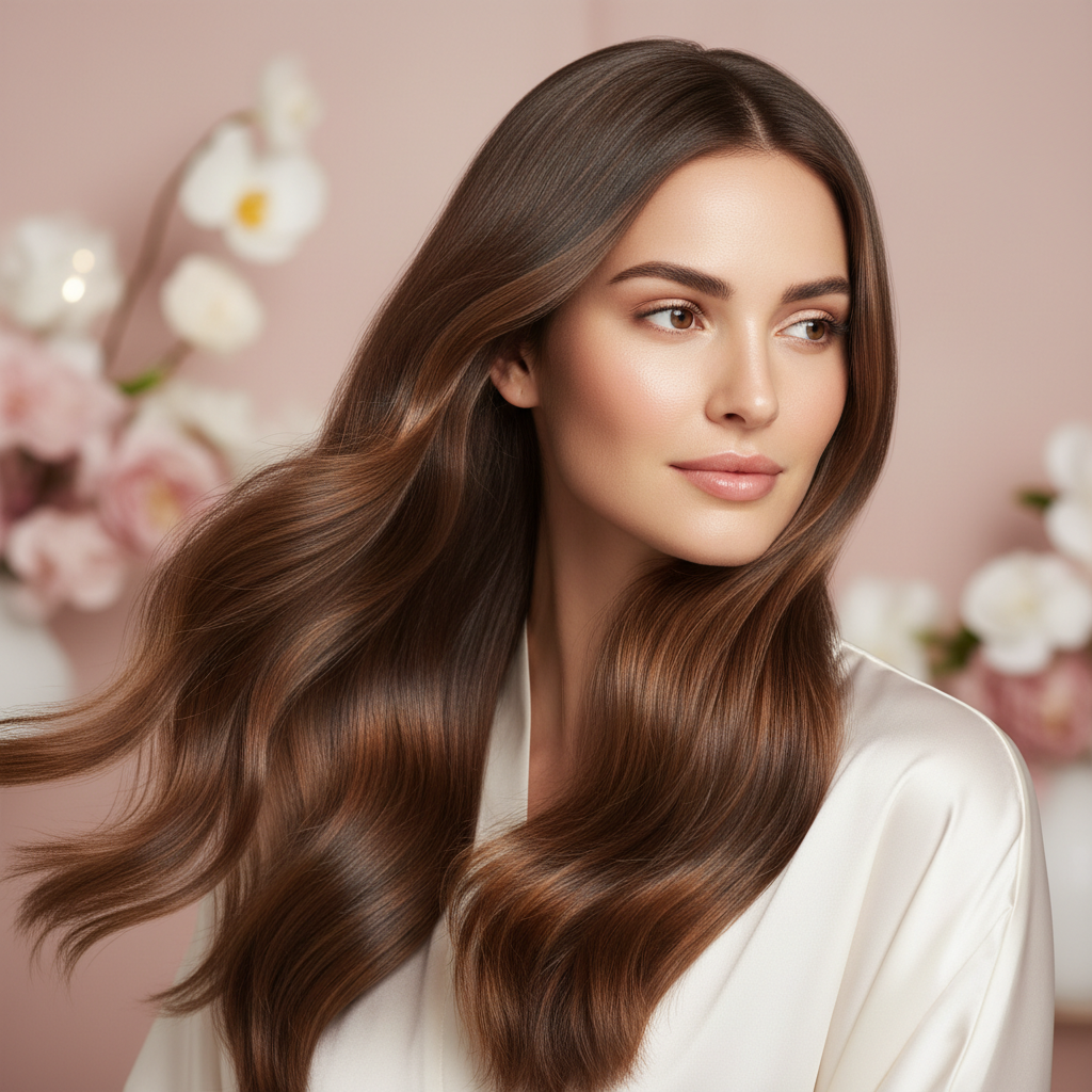 Cheveux sains et radieux