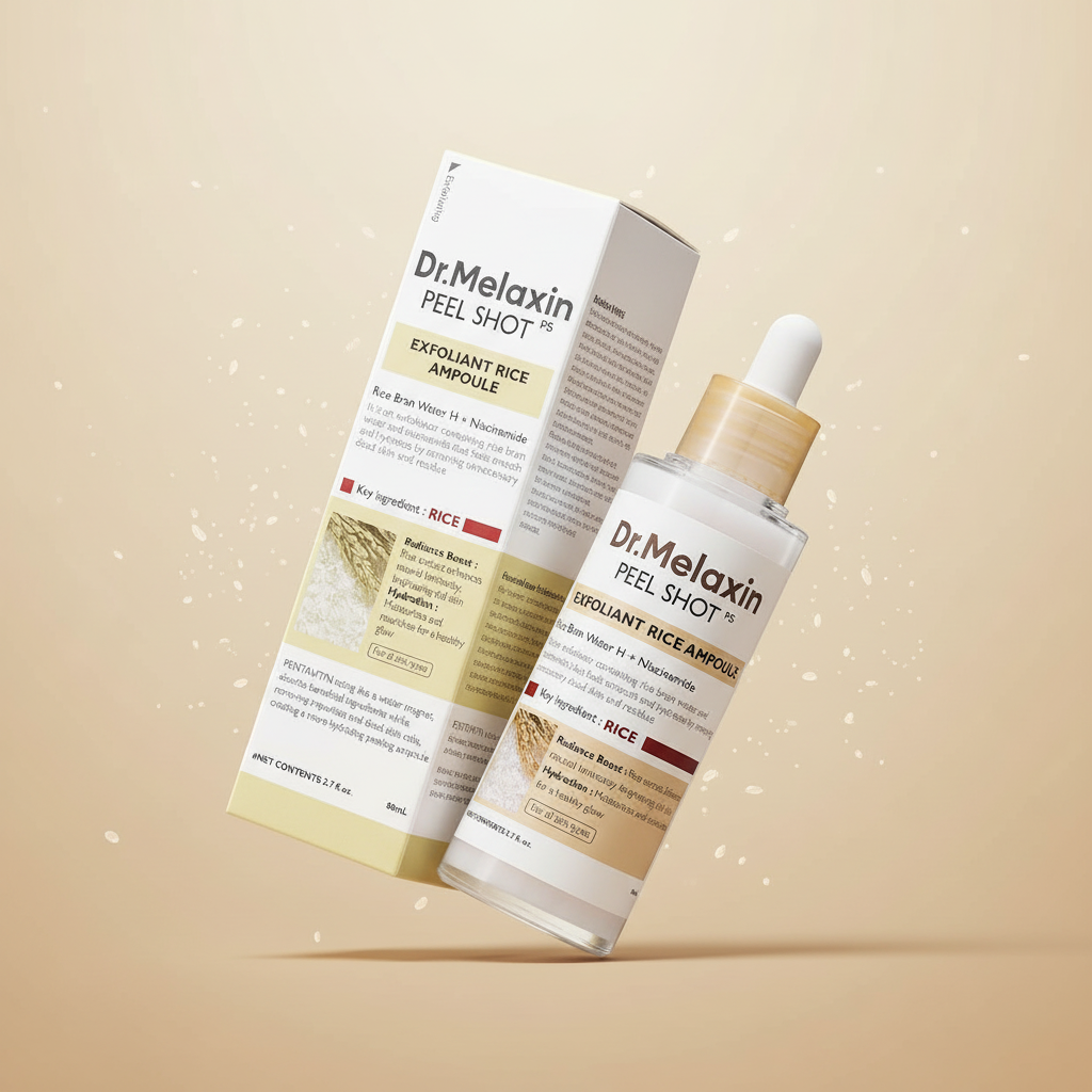 Dr.Melaxin Rice Packaging 3D