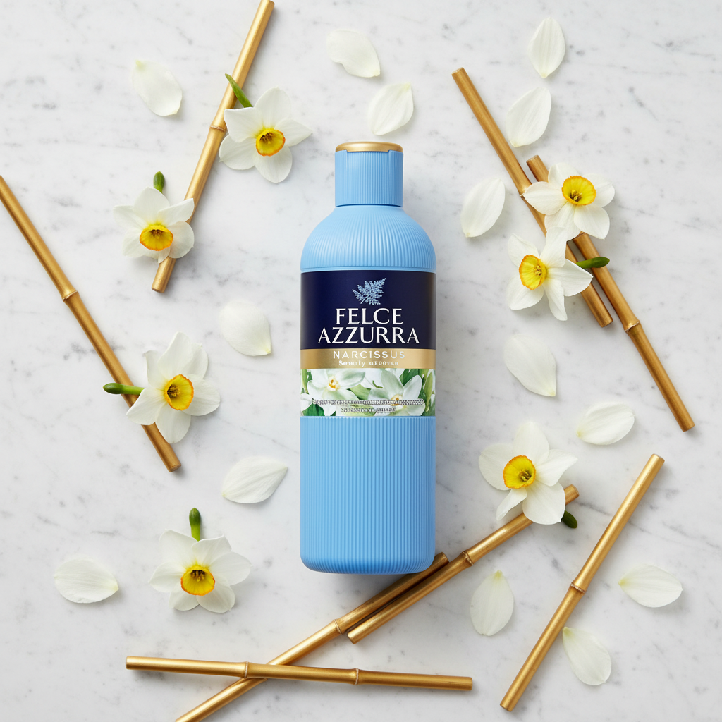 Felce Azzurra Narcissus – Flat Lay Marbre