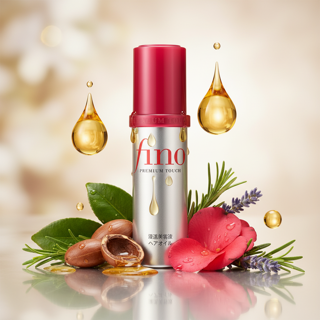 Fino Premium Touch – Sérum Capillaire Pénétrant Transparent 70ml | Huile Cheveux Maroc