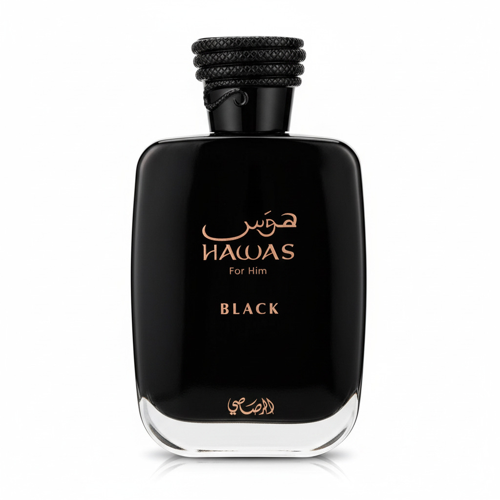 Collection Hawas - Hawas Black de Rasasi pour homme - Spray EDP 3,38 oz