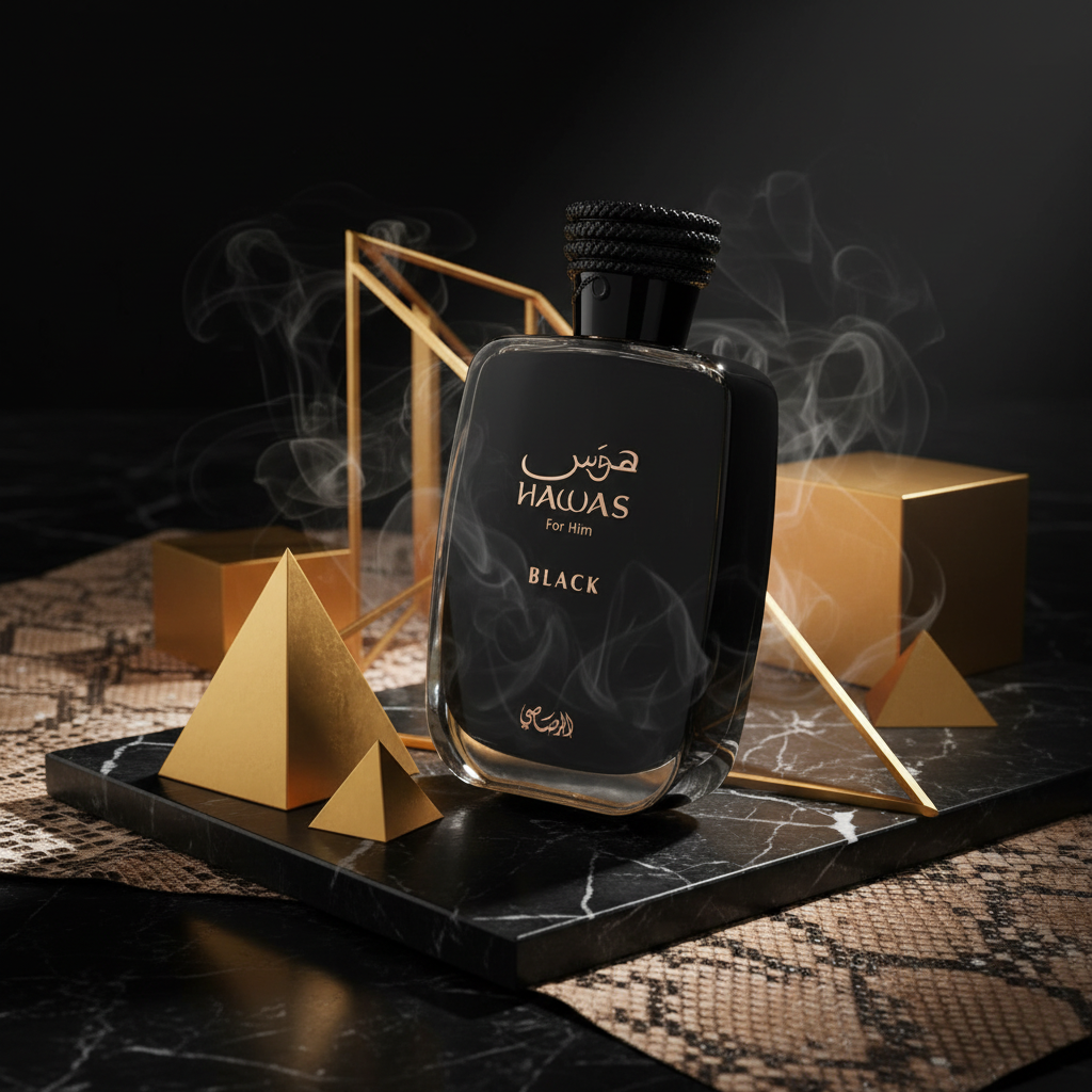 Collection Hawas - Hawas Black de Rasasi pour homme - Spray EDP 3,38 oz