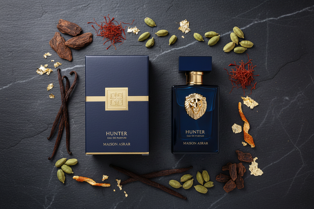 Hunter EDP - Flat Lay Notes Orientales