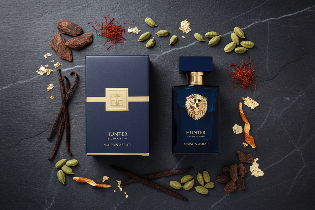 Hunter EDP - Flat Lay Notes Orientales