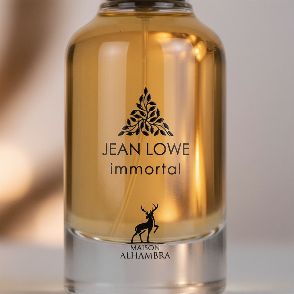 JEAN LOWE Immortal - Détails Logo