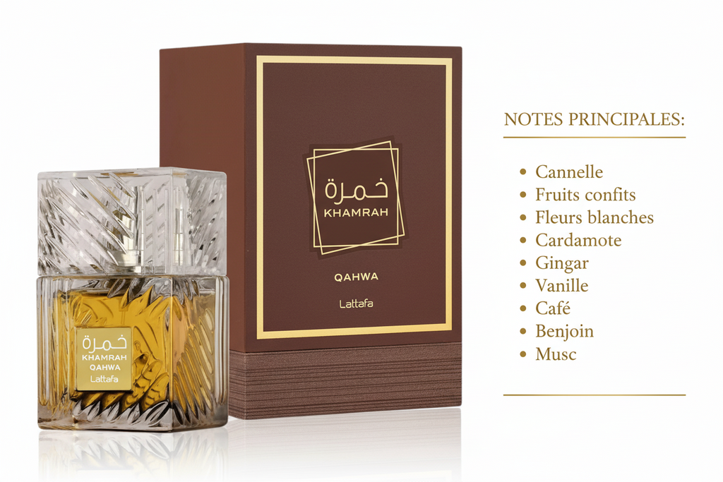 Khamrah Qahwa – Parfum Unisexe Lattafa | Maroc