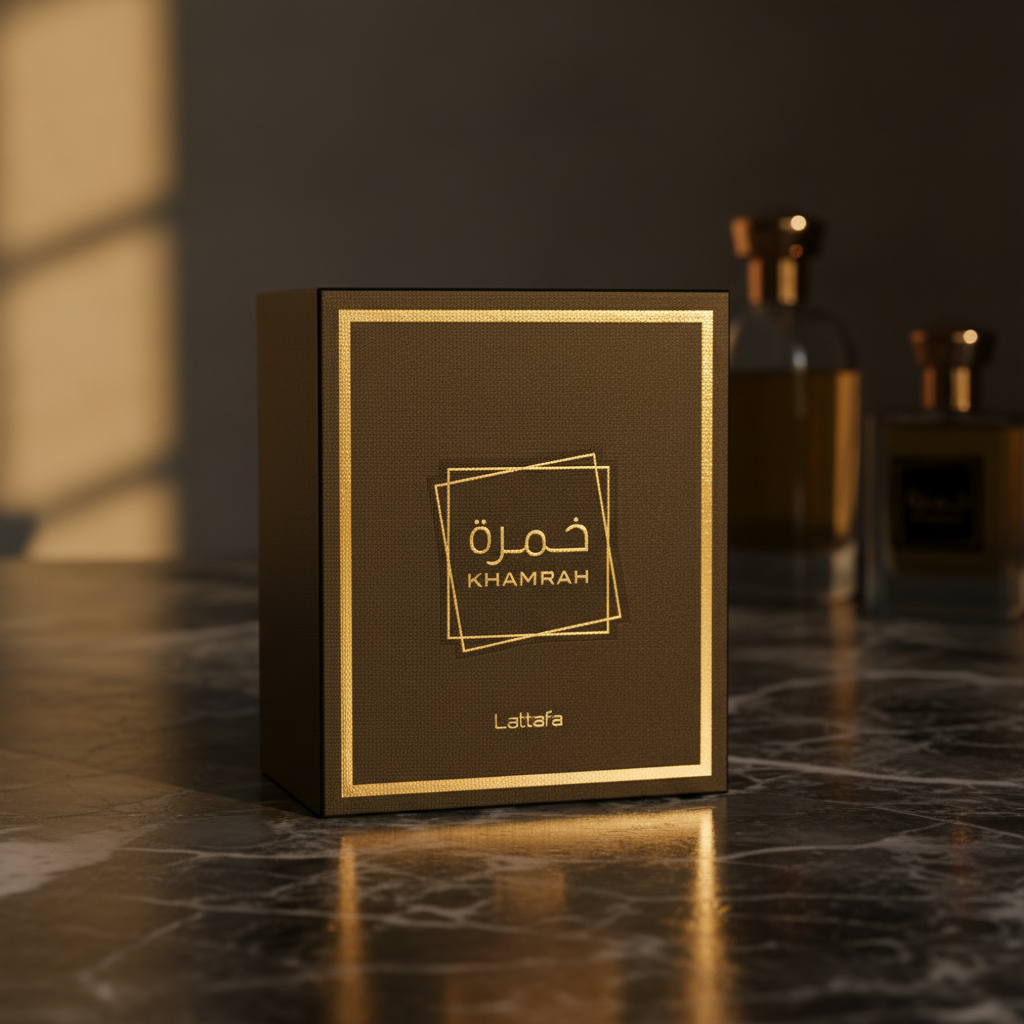 Khamrah Lattafa Parfum Unisex 100ml – Eau de Parfum Mixte | Notes Orientales & Modernes – Maroc