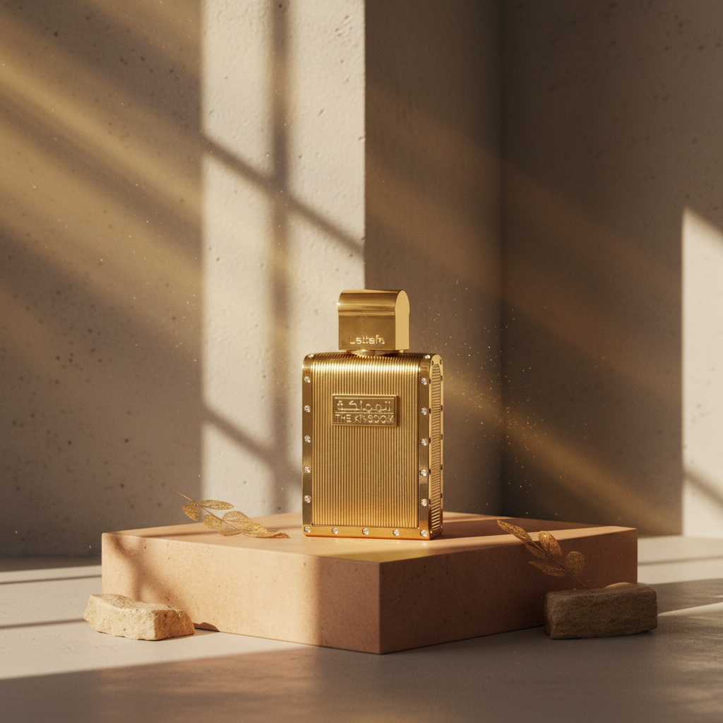 The Kingdom Lattafa Parfum Homme 100ml – Eau de Parfum Homme Élégante & Longue Tenue | Parfum Oriental Luxe au Maroc