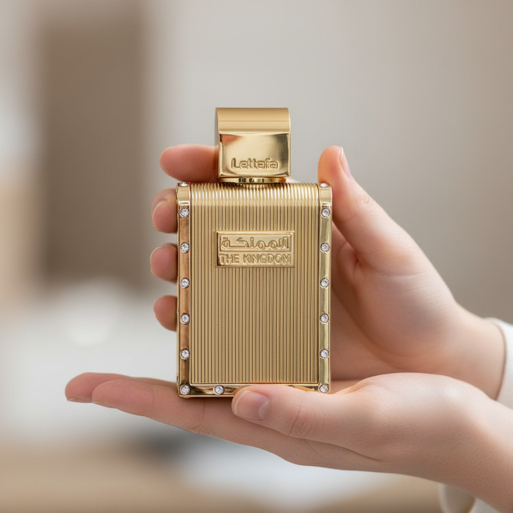 The Kingdom Lattafa Parfum Homme 100ml – Eau de Parfum Homme Élégante & Longue Tenue | Parfum Oriental Luxe au Maroc