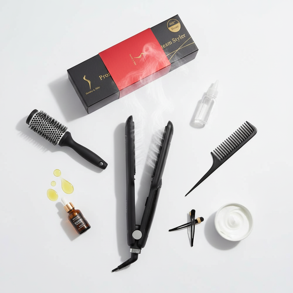 Lisseur à vapeur - Flat Lay