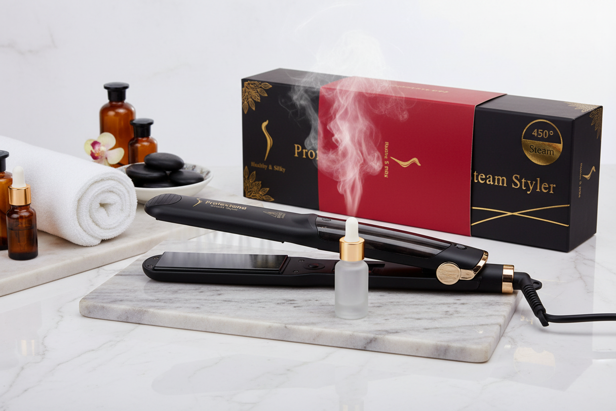Lisseur à vapeur - Marbre & Packaging