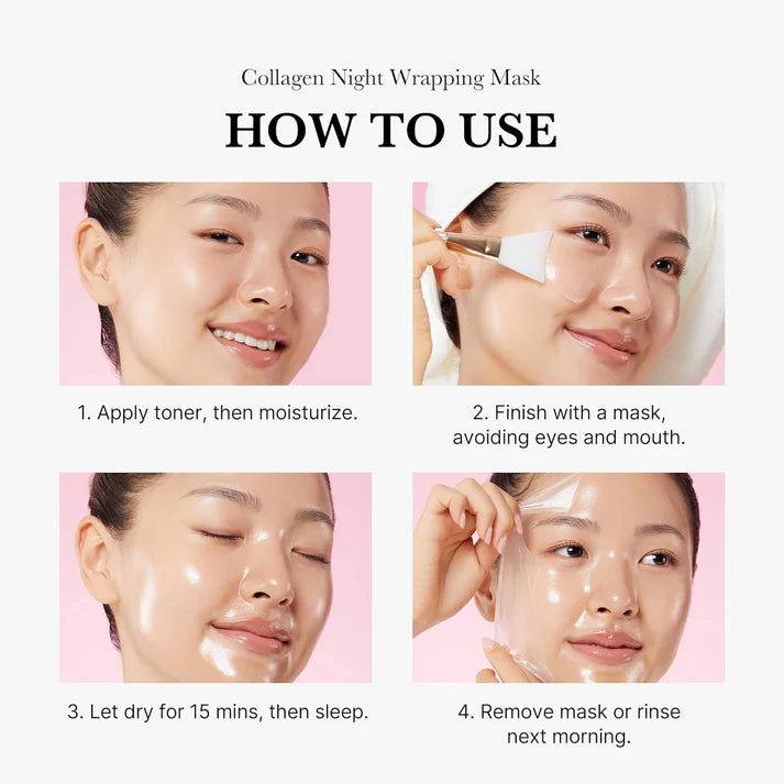 medicube - Collagen Night Wrapping Mask - Masque de nuit