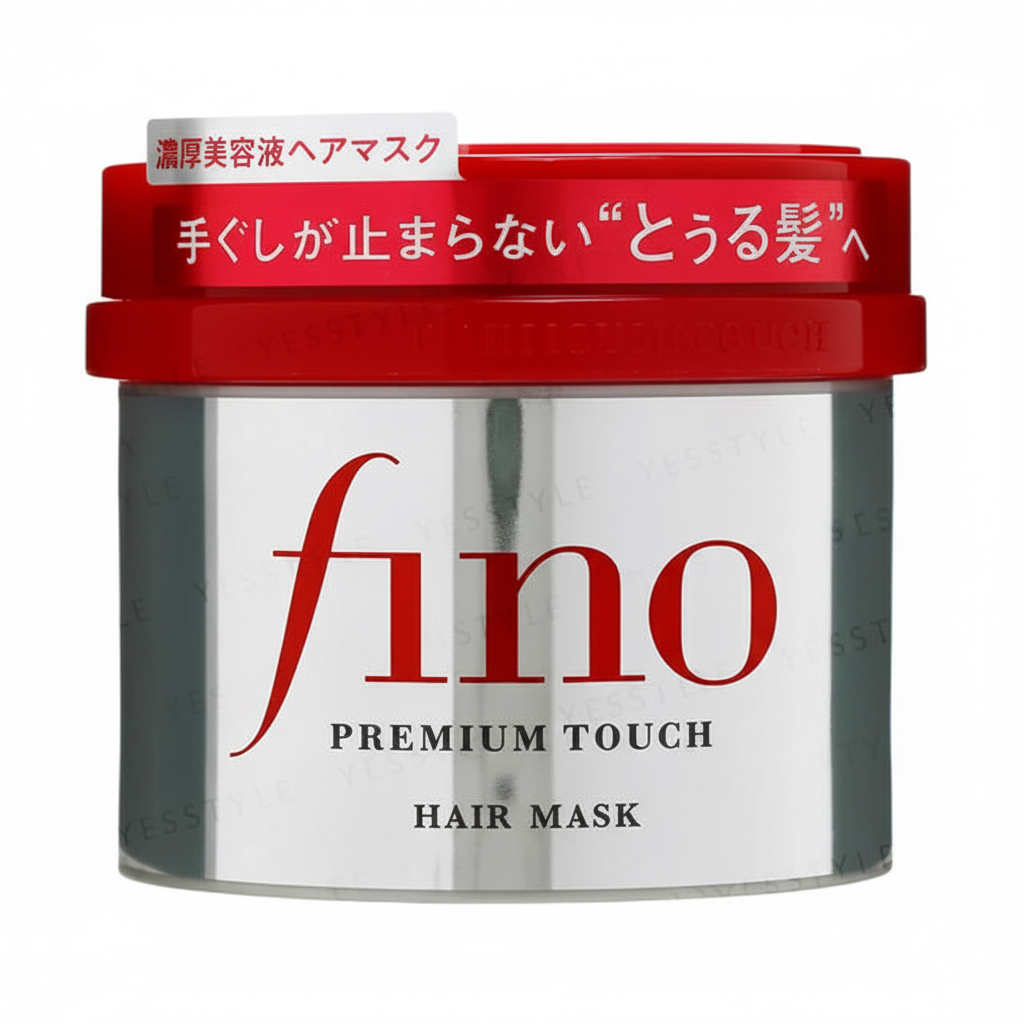 Shiseido Fino Premium Touch Hair Mask – Masque Capillaire Réparateur Intensif | Cheveux Secs & Abîmés | Soin Japonais Original au Maroc