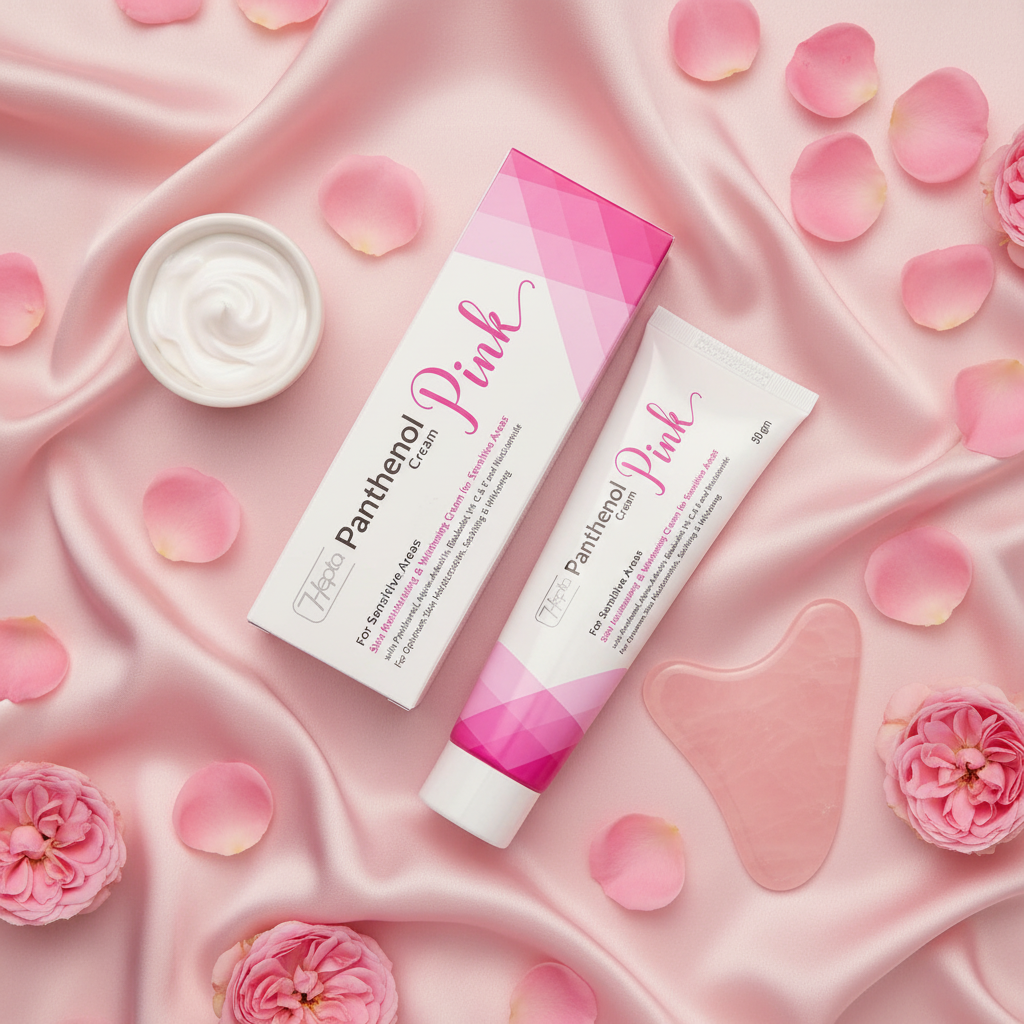 Pink Panthenol Cream – Lifestyle pétales de rose