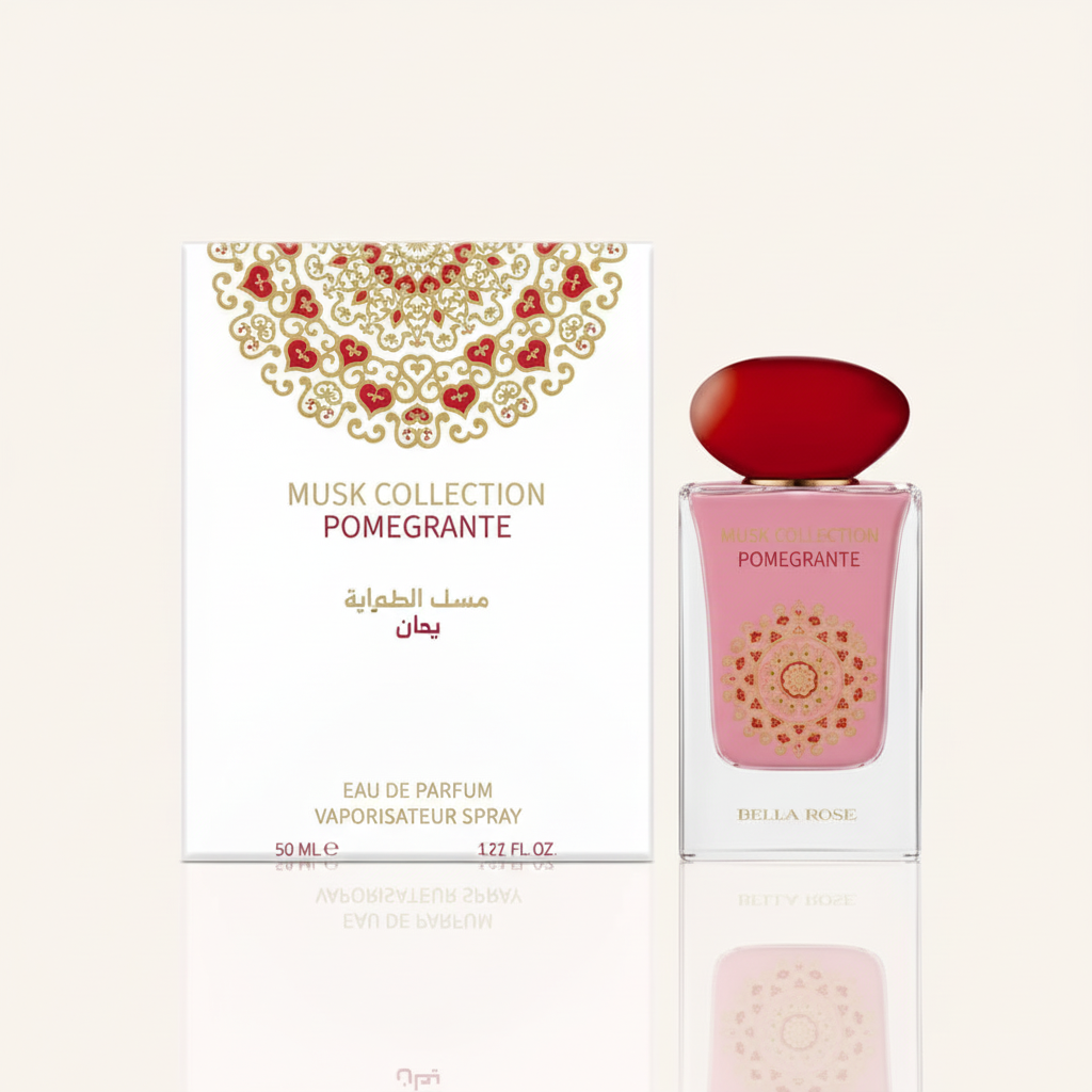 Pomegranate packaging lumineux