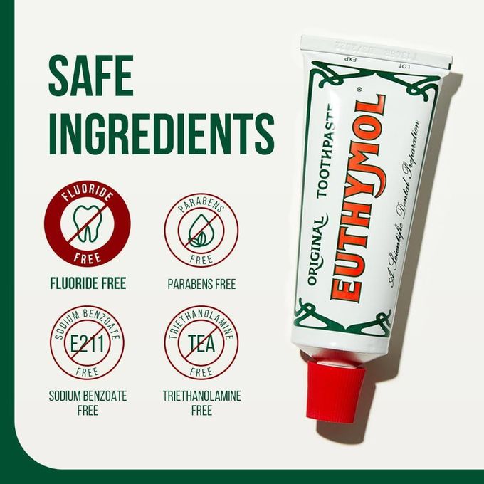 EUTHYMOL DENTIFRICE FRESHENS BREATH FOR 12 HOURS 75 ML