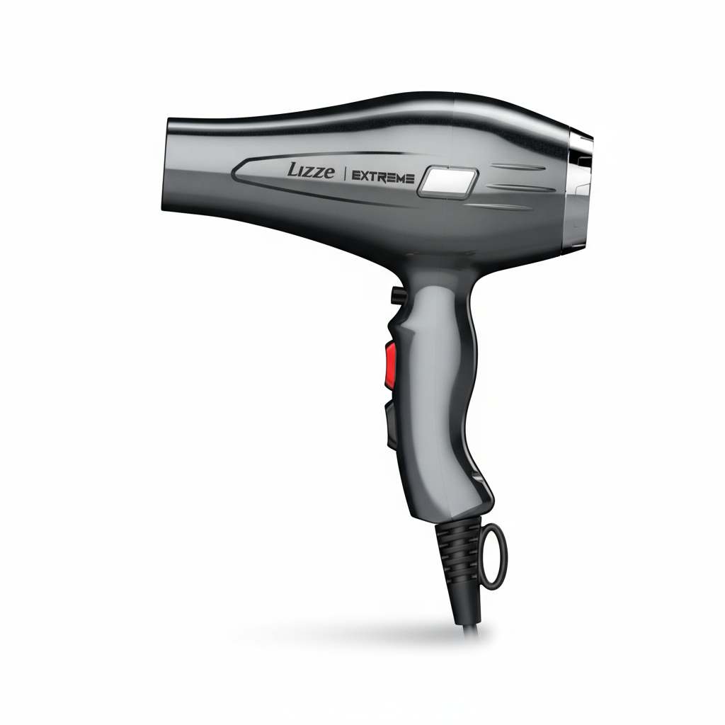 Sèche-Cheveux LIZZE Extreme 2400W – Kstyle Professionnel Haute Puissance | Brushing Rapide & Anti-Frisottis – Maroc