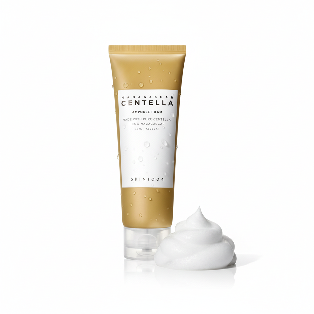 SKIN1004 Centella - Lifestyle avec mousse