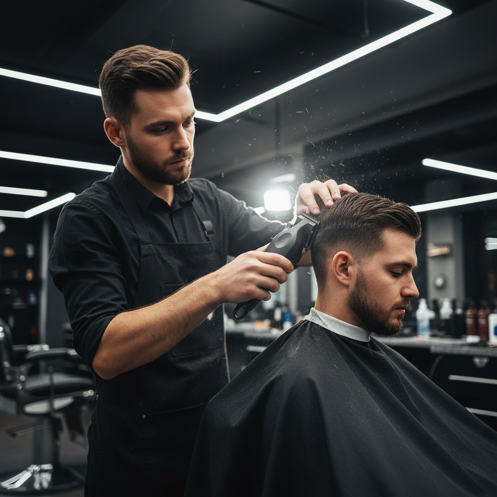 Kemei Pro 2296 – Tondeuse Professionnelle Sans Fil Rechargeable | Coupe Cheveux & Barbe