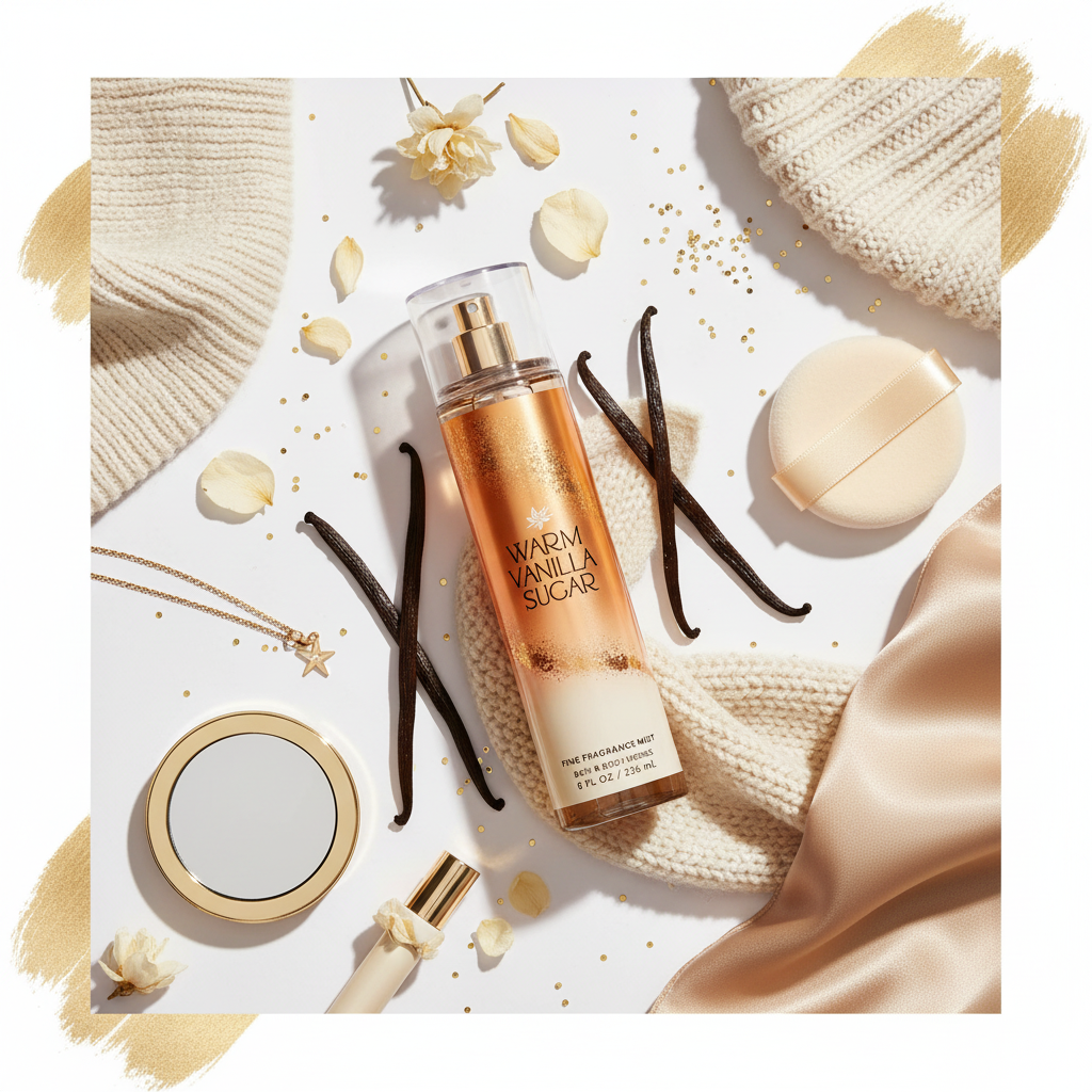 Warm Vanilla Sugar - Flat Lay